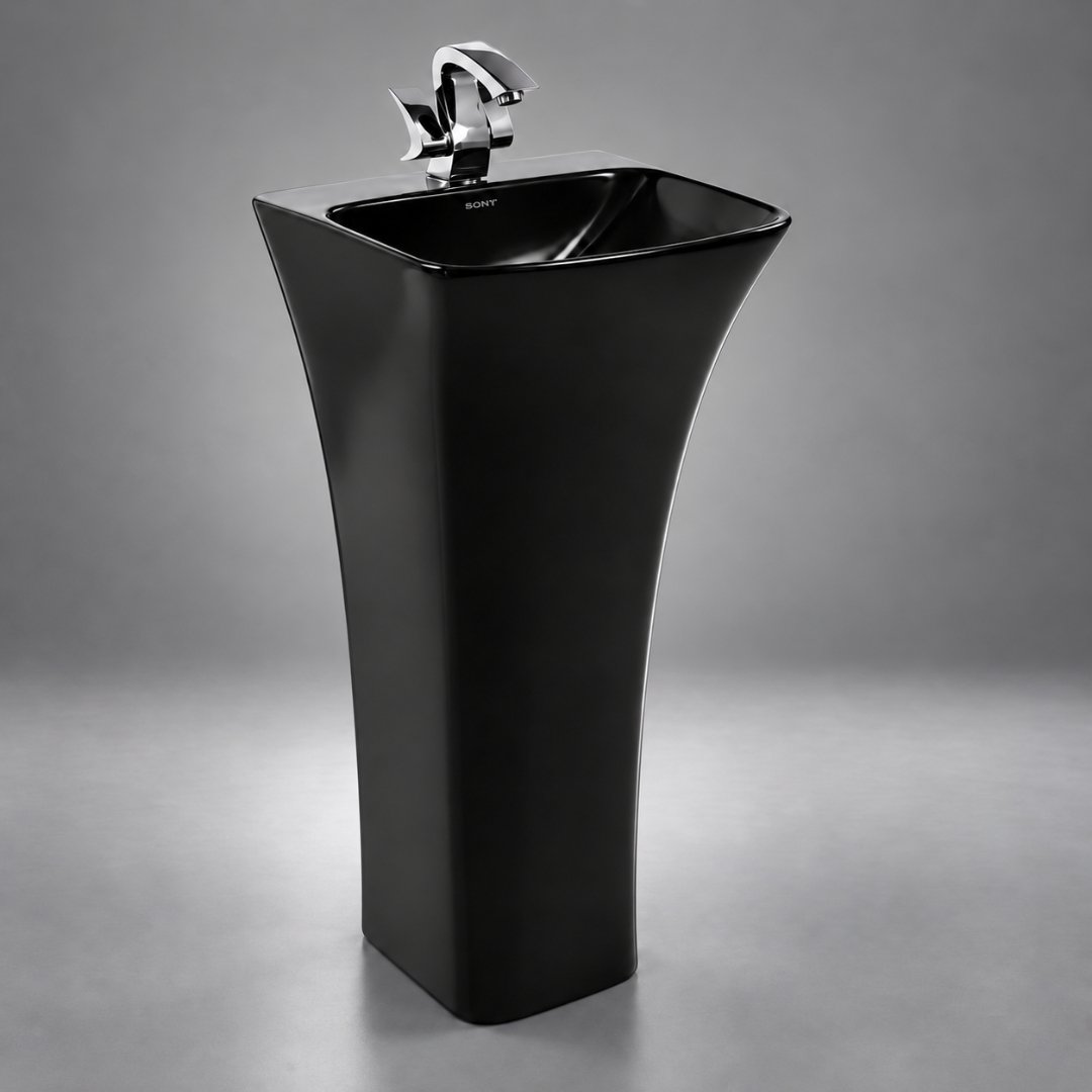 ACME - Black One Piece Basin Wash Basin - My Home Studio